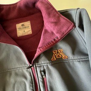 COLOSSEUM Minnesota Full Zip Jacket Size Small EUC